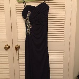 Navy Prom dress